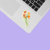 California Poppies Decal Laptop