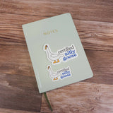 Certified Silly Goose Sticker for Water Bottle