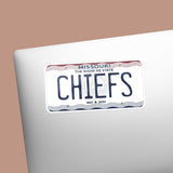 Chiefs Missouri License Plate Sticker