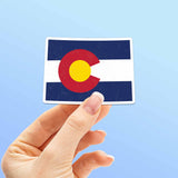 Colorado Flag Sticker Small