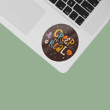 Creep It Real Halloween Sticker