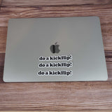 Do a Kickflip Skate Sticker - Mini