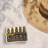 Drink Local Beer Sticker