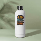 Eat, Drink, and Be Scary Halloween Sticker