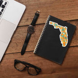 Florida Orange Bumper Sticker - Cute FL Decals