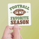 Football is My Favorite Season Sticker