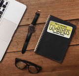 Go Birds New Jersey License Plate Sticker on Journal