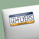 Go Flyers Philadelphia PA License Plate Sticker
