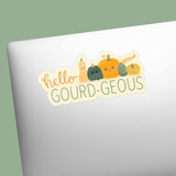 Hello Gourd-geous Pumpkin Sticker