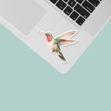 Hummingbird Sticker - Mini Birdwatching Decal