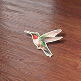 Hummingbird Sticker - Mini Birdwatching Decal