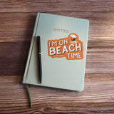 I'm on Beach Time Sticker