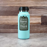 JRR Tolkien Quote Sticker - I Am at Home Among the Trees