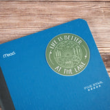 Life is Better at the Lake Sticker