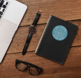 Life is Better on the River Sticker on Journal