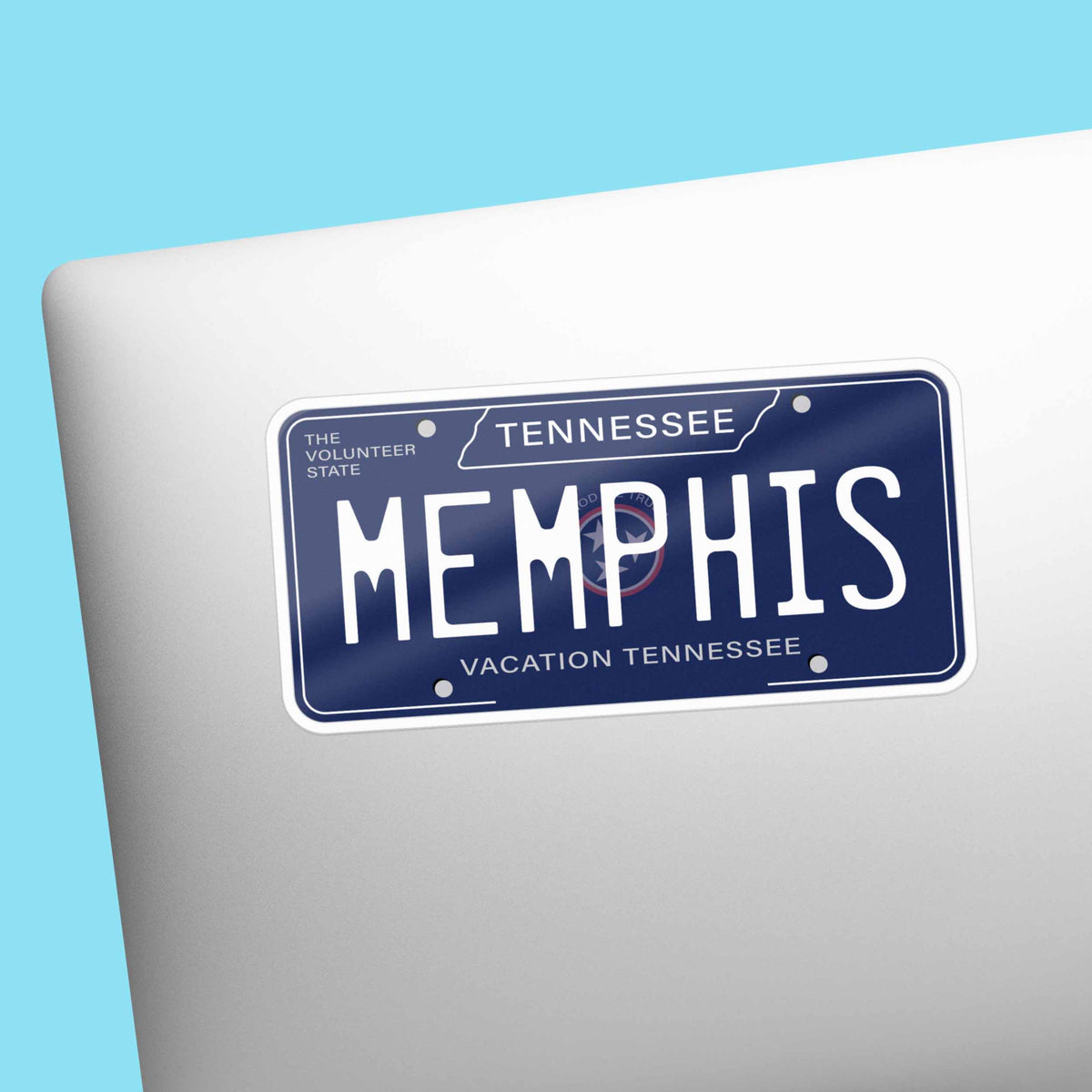 Memphis Tennessee License Plate Sticker Sentinel Supply