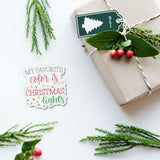 My Favorite Color is Christmas Lights Sticker