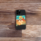 NM Mountain Decal on Phone
