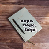 Nope Sticker