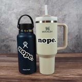 Nope Sticker