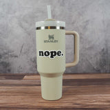 Nope Sticker