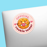 Official Cookie Tester Sticker - Mini Size