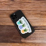 I'm Rooting for You Cute Plant Sticker