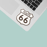 Cute Rte 66 Decal on Laptop