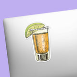 Tequila Shot Decal Laptop