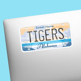 Tigers Alabama License Plate Sticker