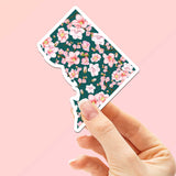 Cherry Blossom Washington DC Sticker