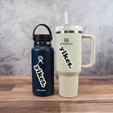 Yikes Funny Sticker on Hydroflask and Stanley Cup Insulated Thermos