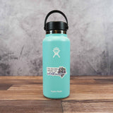 You Belong Among the Wildflowers Sticker, Cute Flower Sticker on Hydroflask