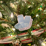 Fuzzy Sock Season Sticker