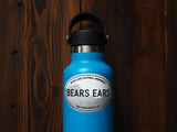 Bears Ears National Monument Utah White Oval Sticker - 3" on Hydroflask