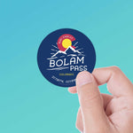 Bolam Pass Colorado Stickers