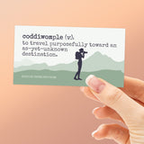 Coddiwomple Sticker