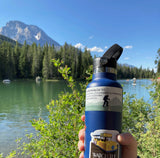 Coddiwomple Hiker Sticker on Hydroflask