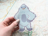 Confident Yeti Sticker - 5" Large