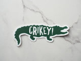 Crikey Crocodile Sticker