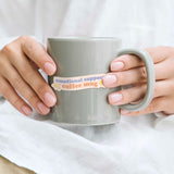 Emotional Support Coffee Mug Sticker