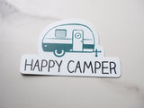 Happy Camper Sticker