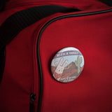 Believe Jackalope Pin - 2.25" Button