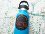 John Muir Quote Sticker for Hydroflask