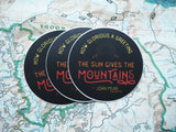 John Muir Quote Stickers