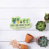 Just One More Plant Sticker