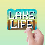Lake Life Sticker