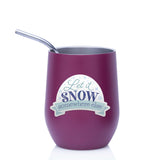 Let It Snow Somewhere Else Winter Sticker