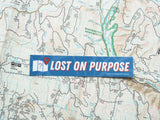 Lost on Purpose Adventure Sticker