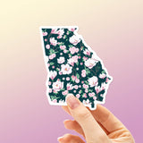 Georgia Magnolias Sticker